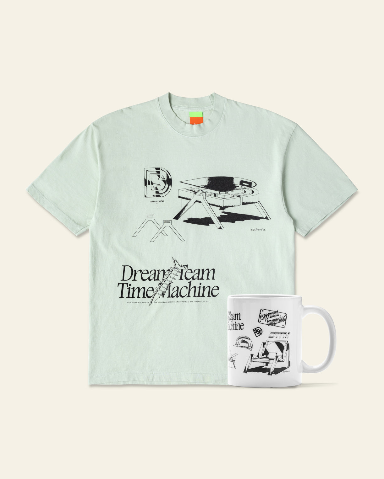 T & C Tee + Mug Set - Ice