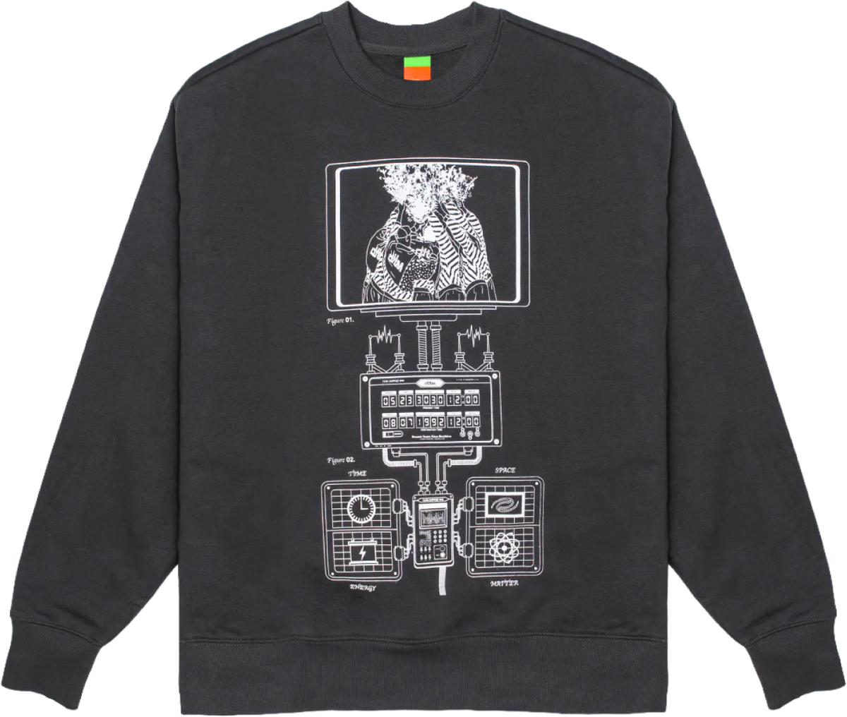 Literal Crewneck - Asphalt [TEST]